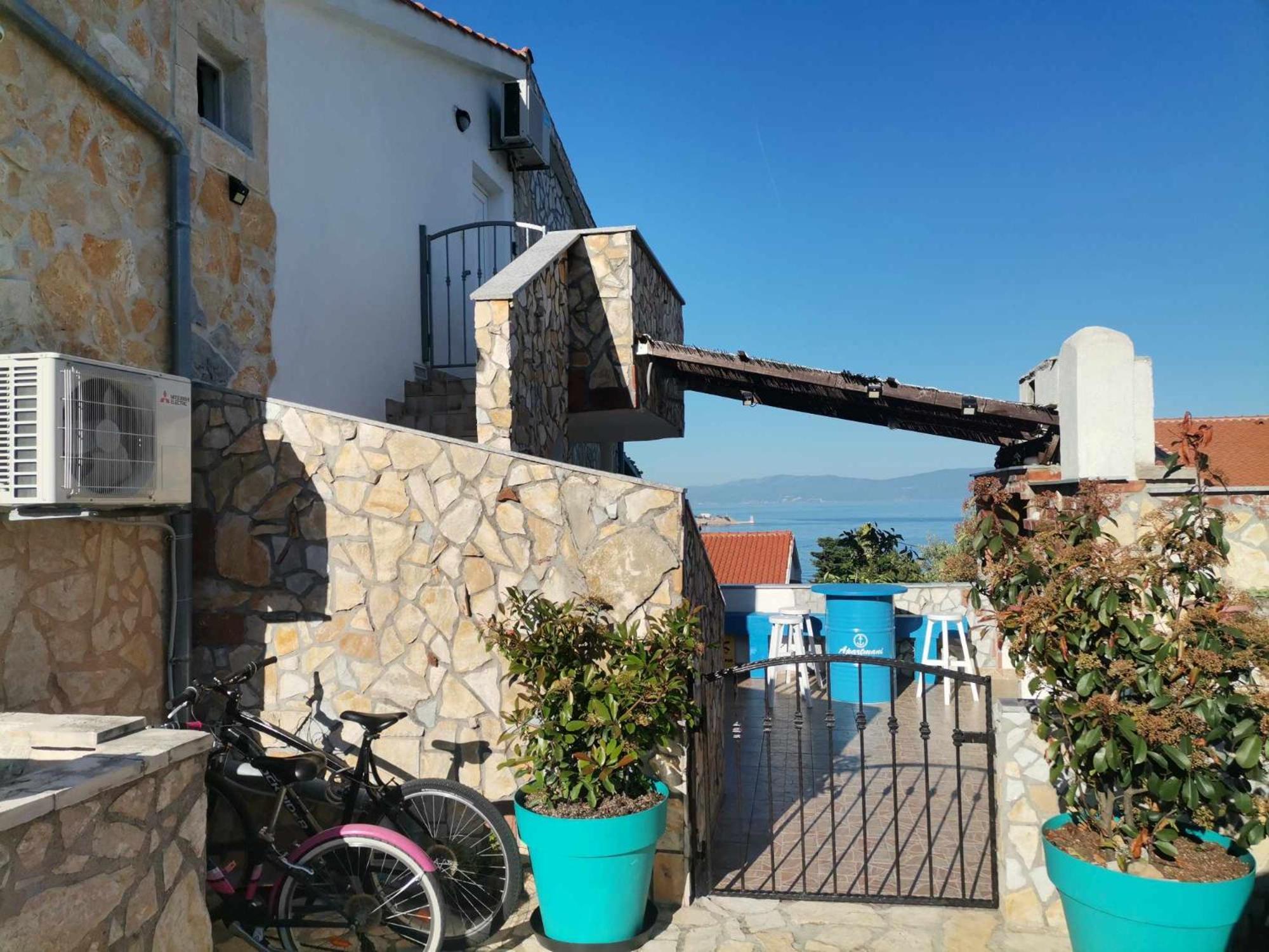 Apartmani Omišalj Exteriér fotografie